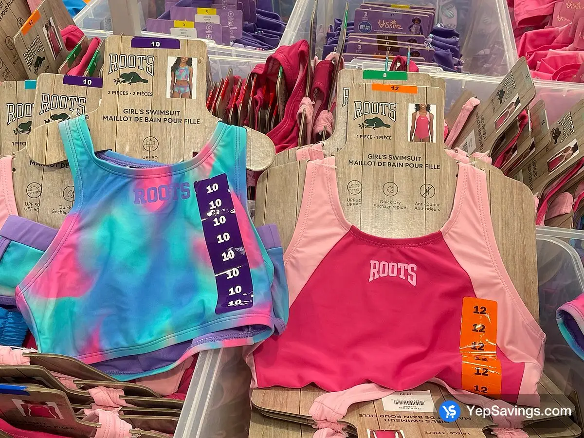 Costco ROOTS SWIM SUIT GIRLS SIZES 6-16 - Canada (ITM 2221888)