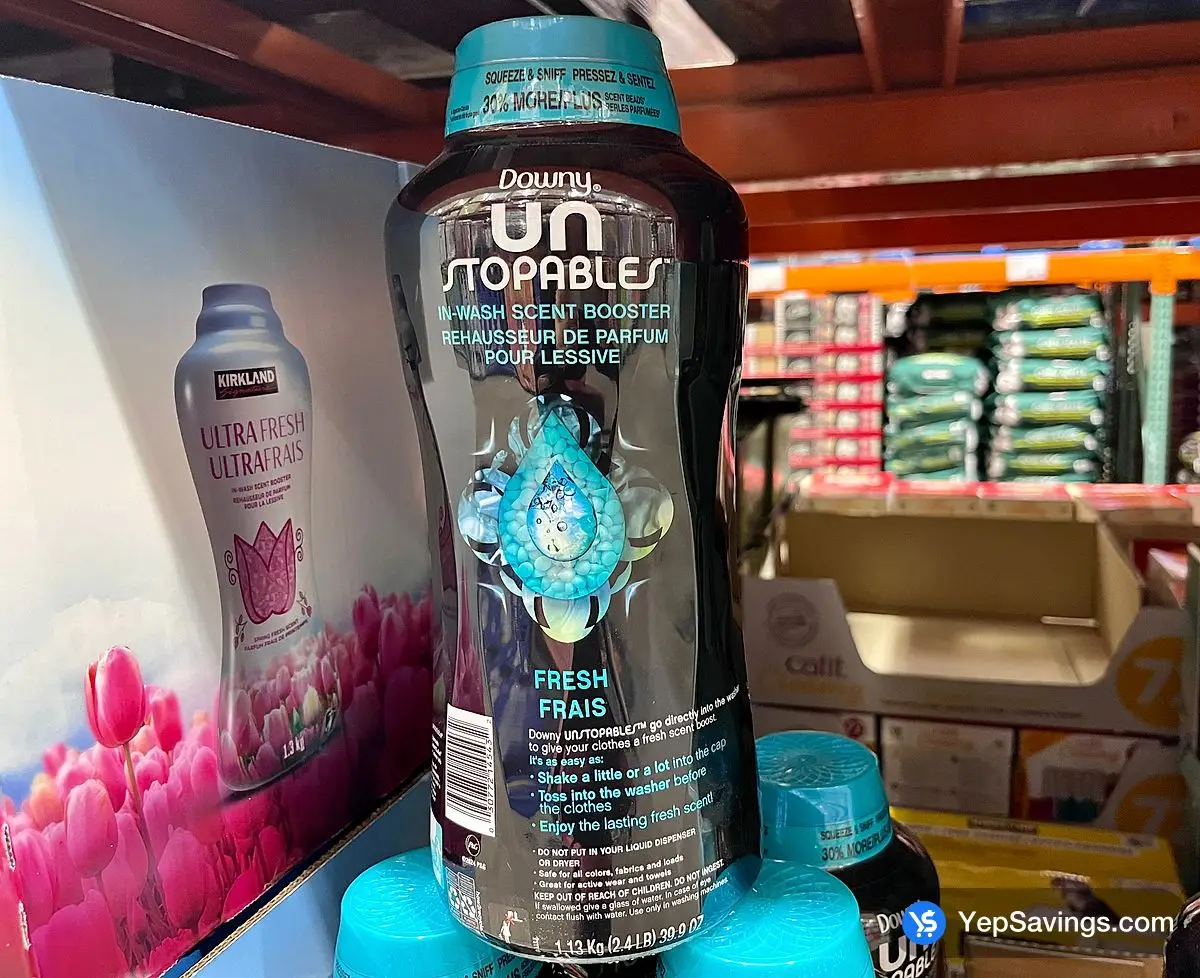 Costco DOWNY UNSTOPABLES SCENTED BEADS FRESH 1131 g - Canada (ITM 5161251)