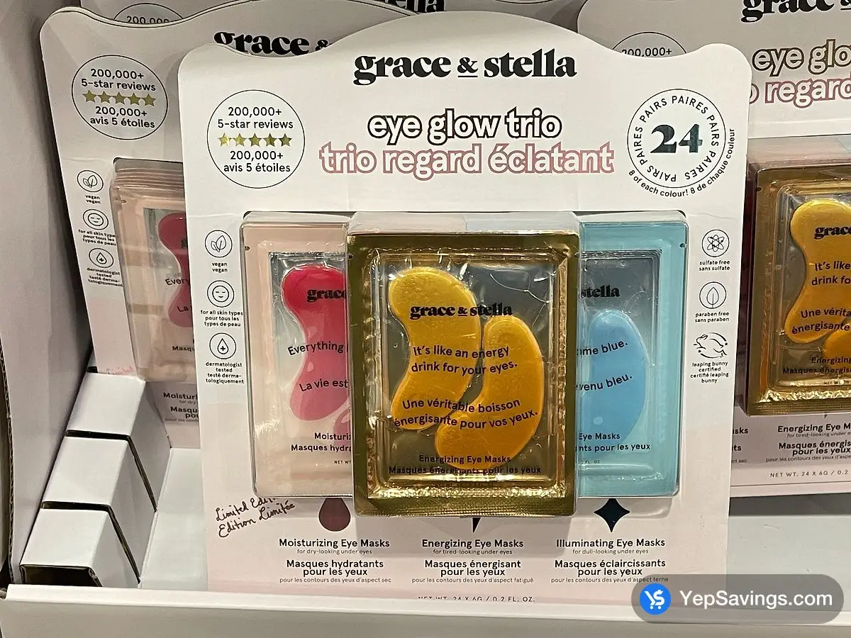 Costco GRACE & STELLA EYE GLOW TRIO 24 pairs - Canada (ITM 1897598)