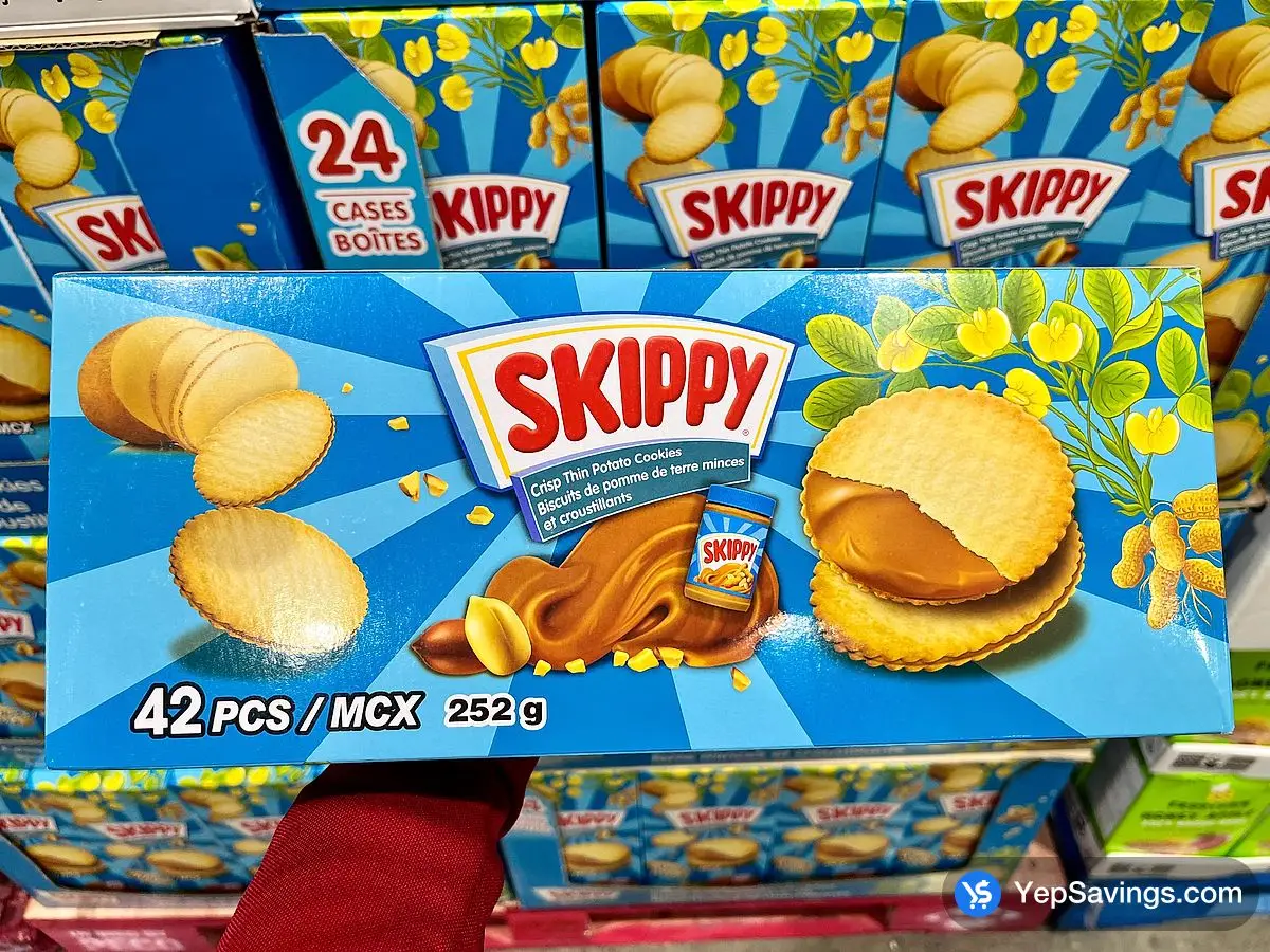 SKIPPY CRISPY THIN COOKIES 42 ct ITM 1763974 at Costco