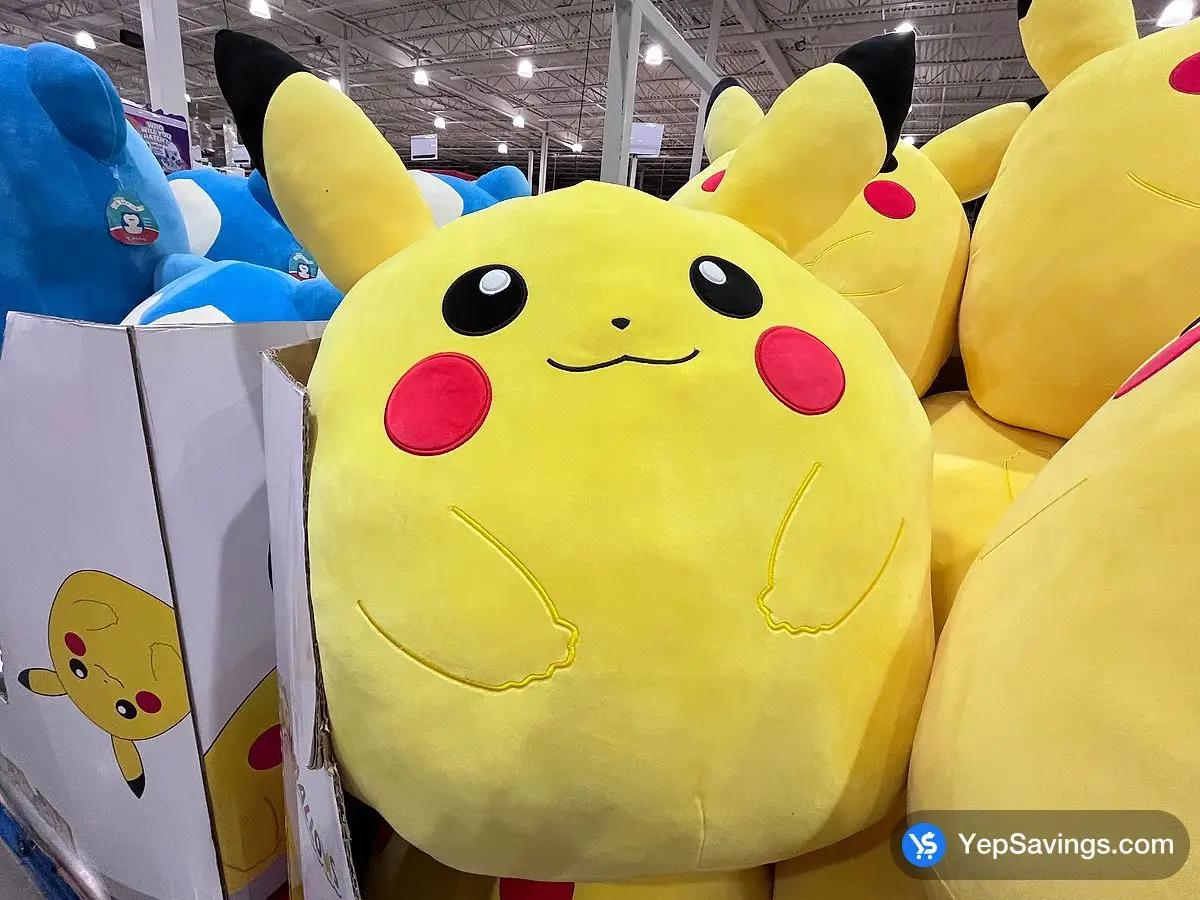 Costco SQUISHMALLOWS 24 POKEMON PLUSH PIKACHU & SNORLAX - Canada (ITM 1784976)
