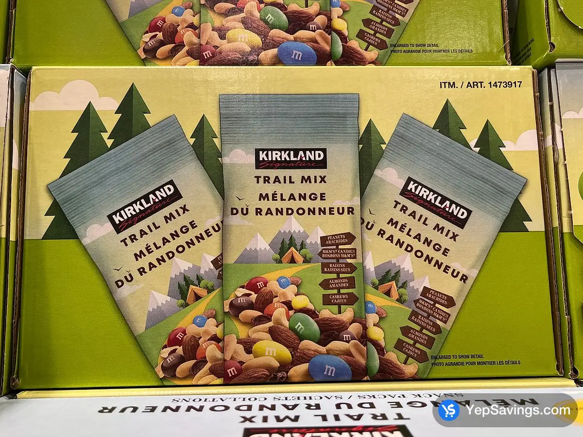 Costco KIRKLAND SIGNATURE TRAIL MIX 28 x 57 g - Canada (ITM 1473917)