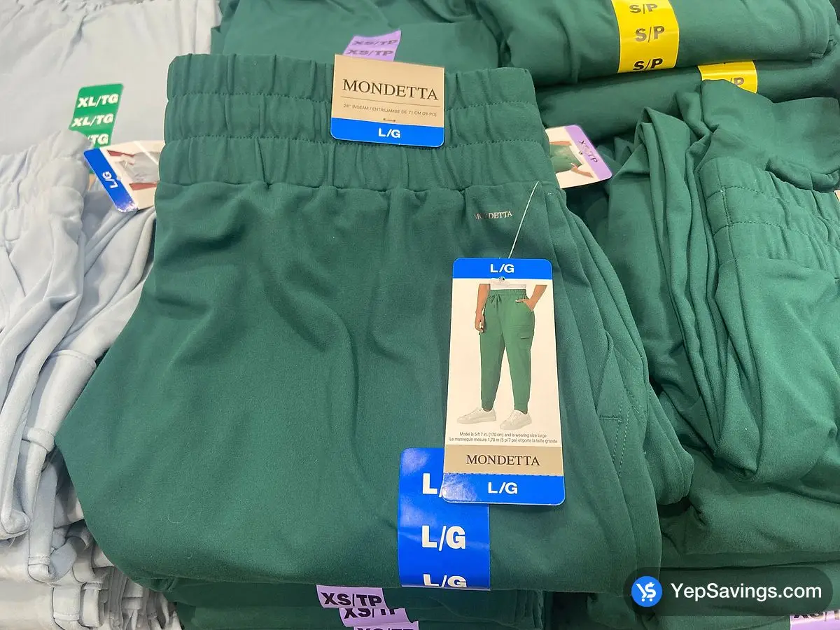 Costco MONDETTA CARGO JOGGER + LADIES SIZES XS - XL - Canada (ITM 1866925)