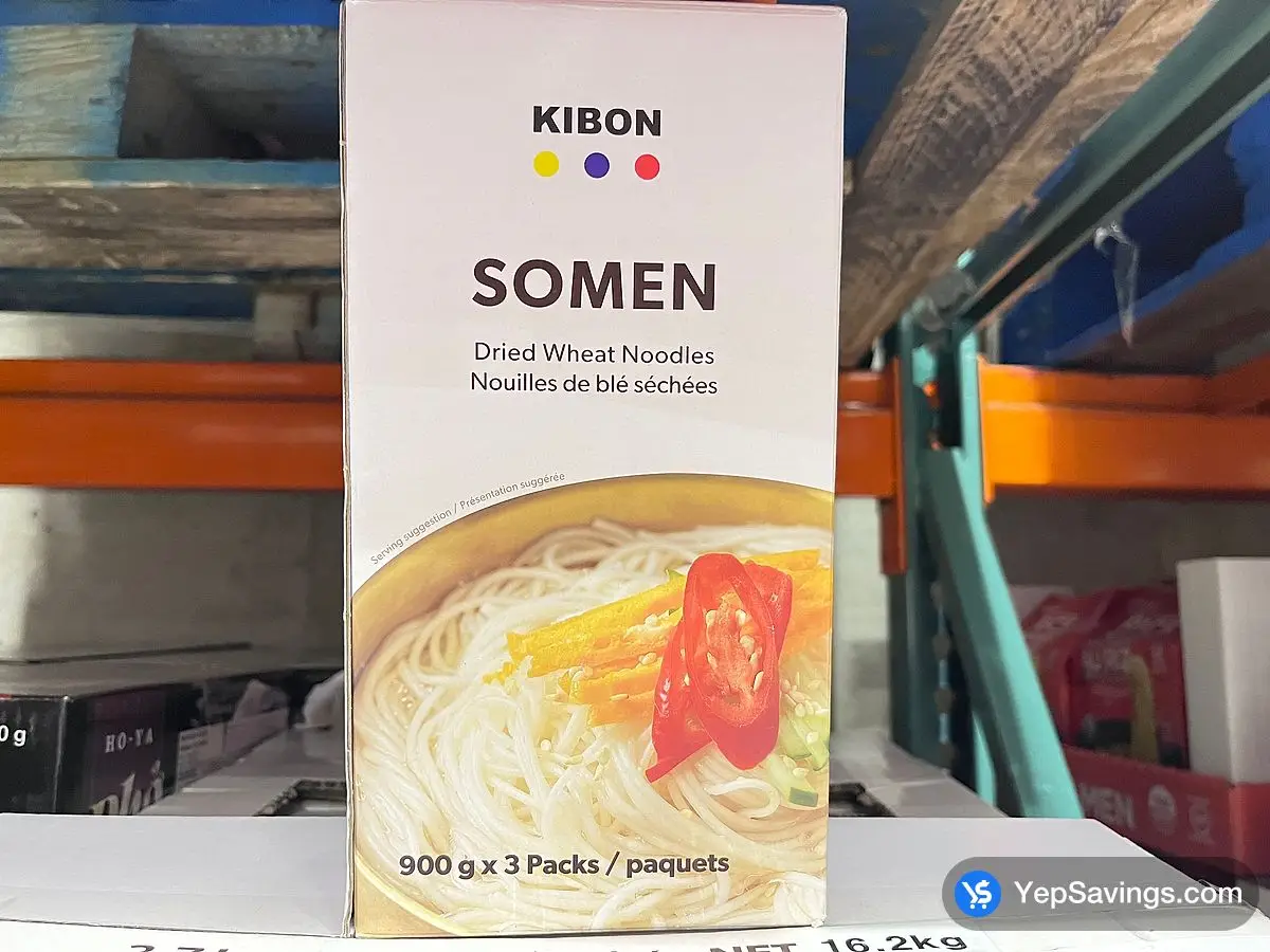 Costco KIBON SOMEN NOODLES 3 x 900 g - Canada (ITM 1853020)