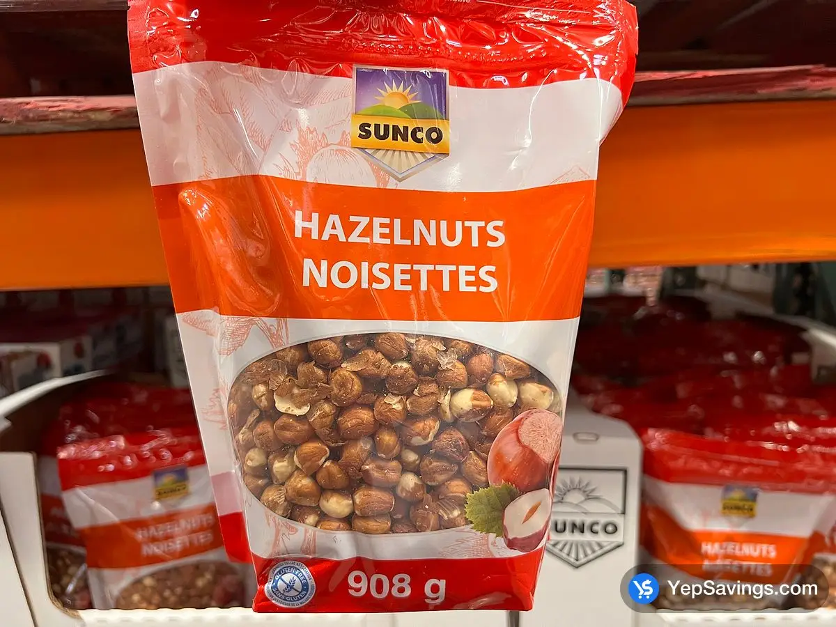 Costco SUNCO OREGON HAZELNUTS 908 g - Canada (ITM 1168334)