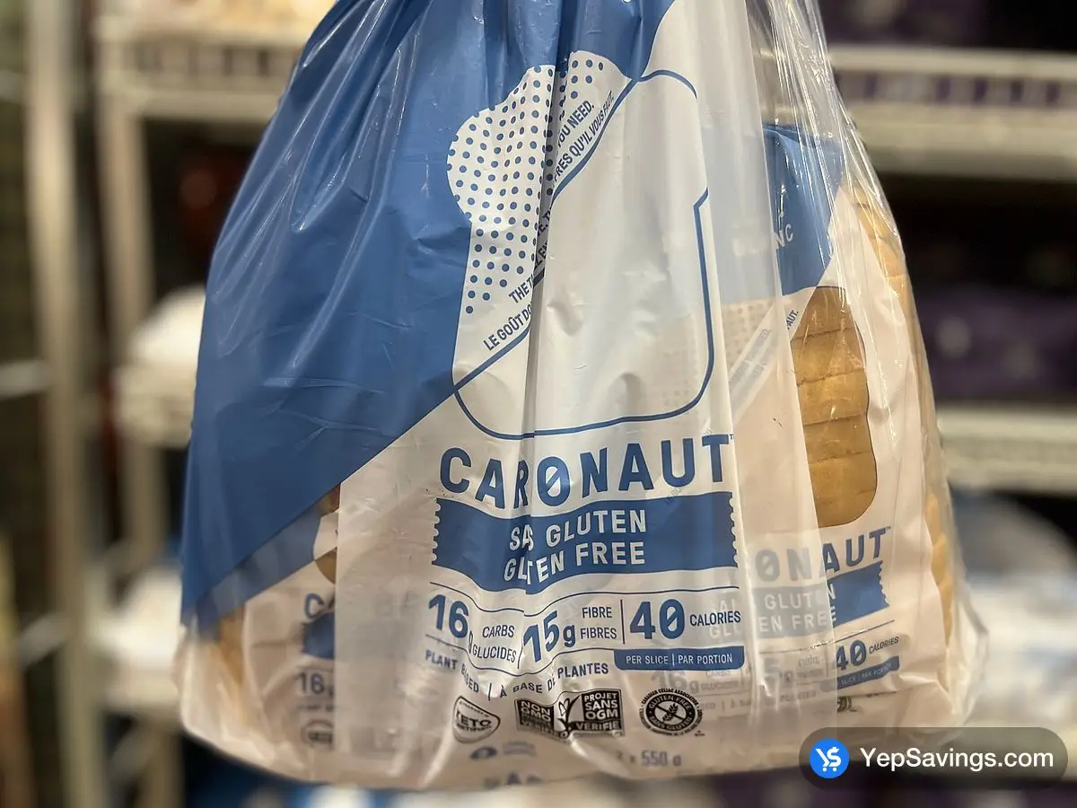 CARBONAUT GLUTEN FREE WHITE BR. 2 x 500 g ITM 1591745 at Costco