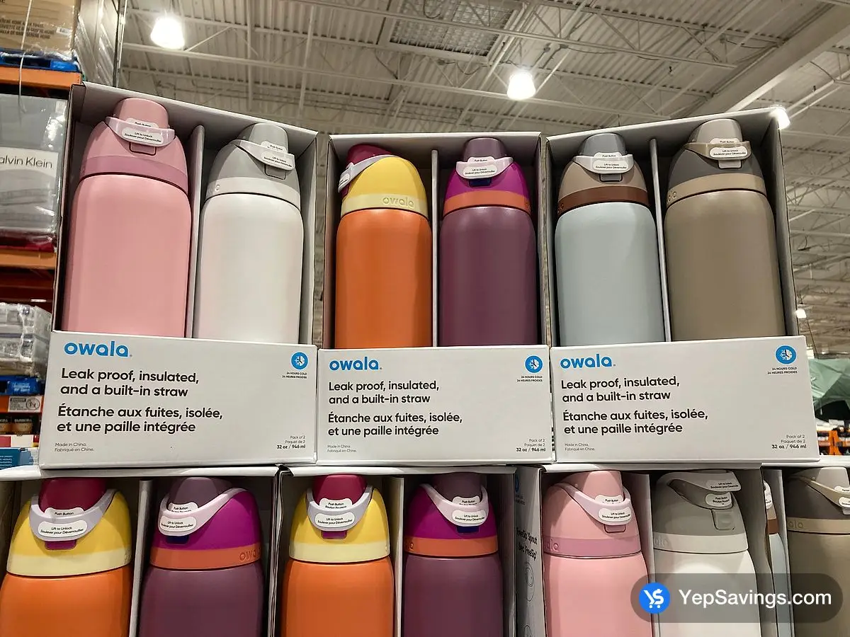Costco OWALA WATER BOTTLES PACK OF 2 - Canada (ITM 1855988)