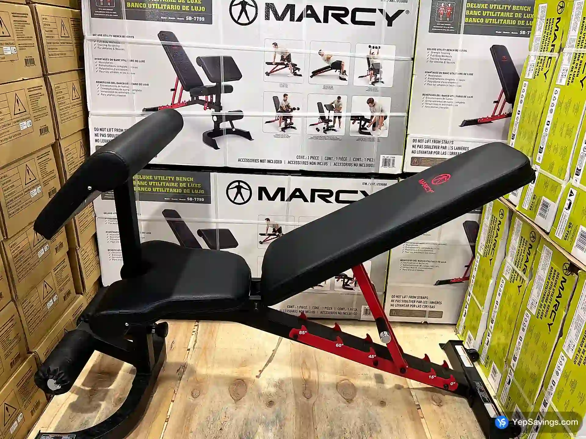 Costco MARCY UTILITY BENCH INCLINABLE DECLINABLE - Canada (ITM 1733688)