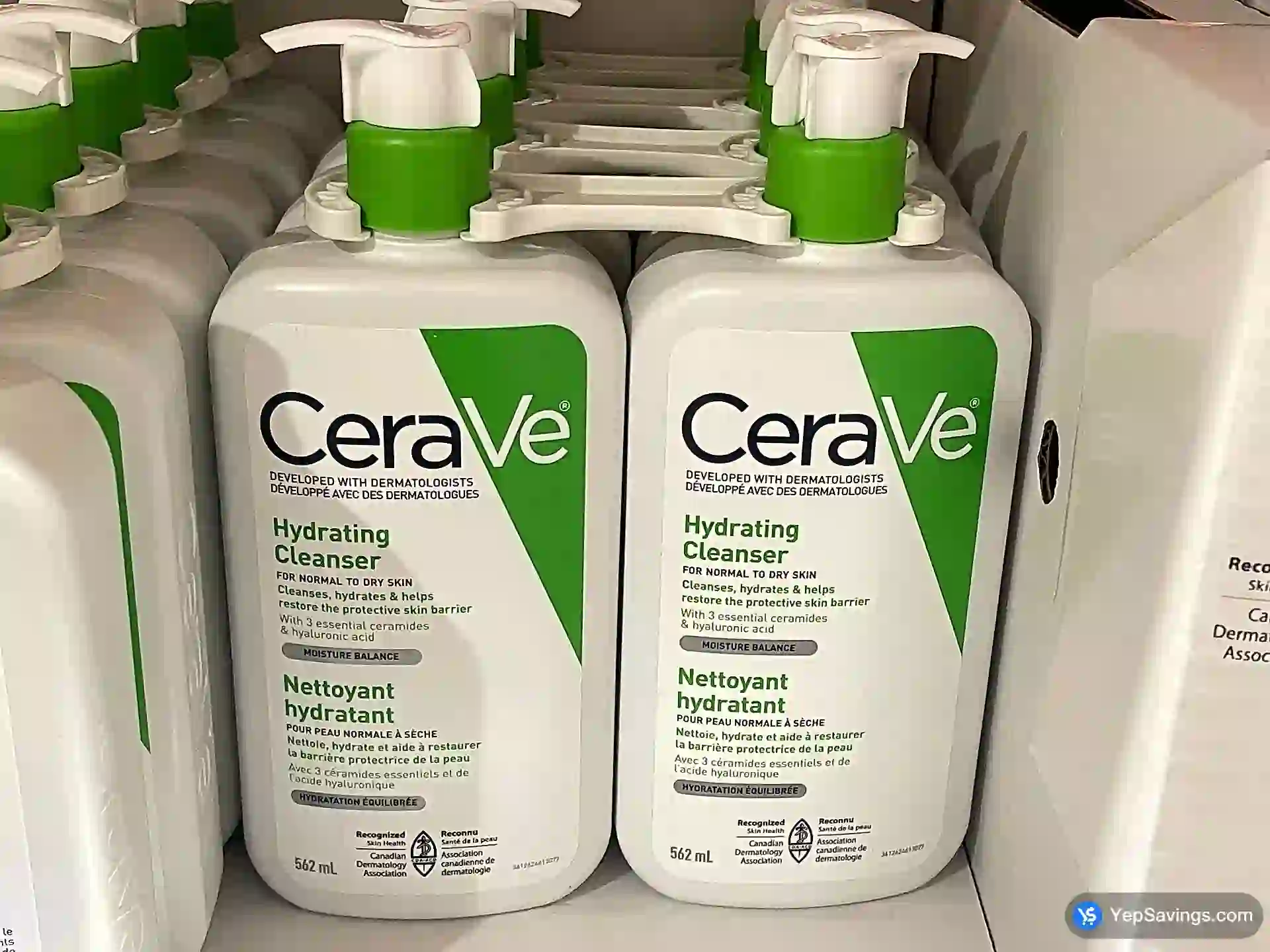 Costco CERAVE HYDRATING CLEANSER 2 X 562 mL - Canada (ITM 1668315)