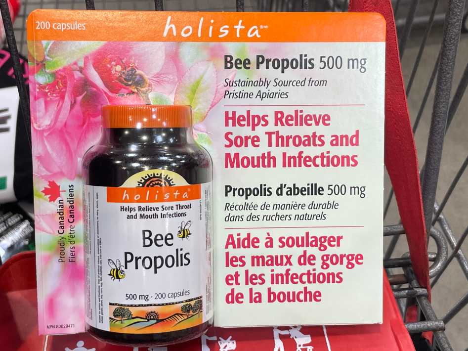 HOLISTA BEE PROPOLIS 200 CAPSULES ITM 5212651 at Costco