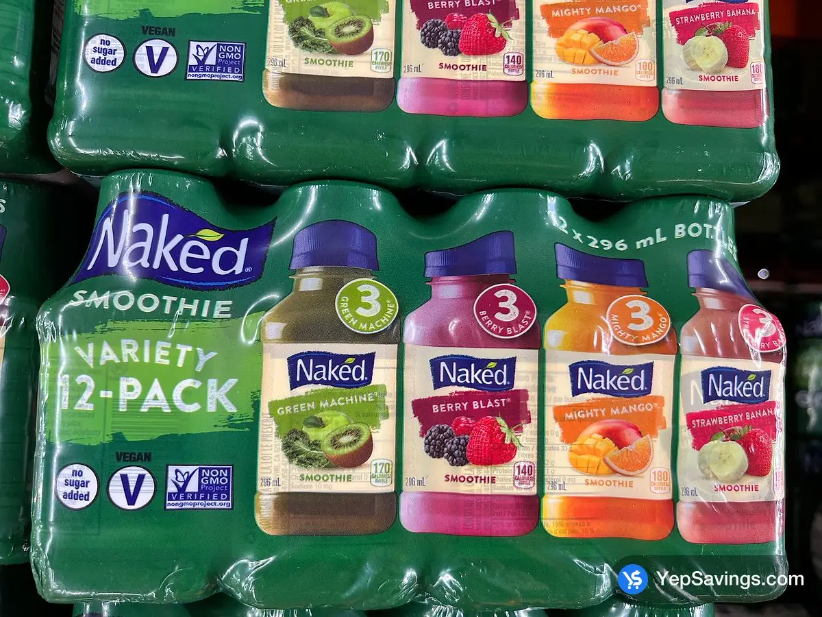 NAKED JUICE SMOOTHIES 12 × 296 mL ITM 591734 at Costco