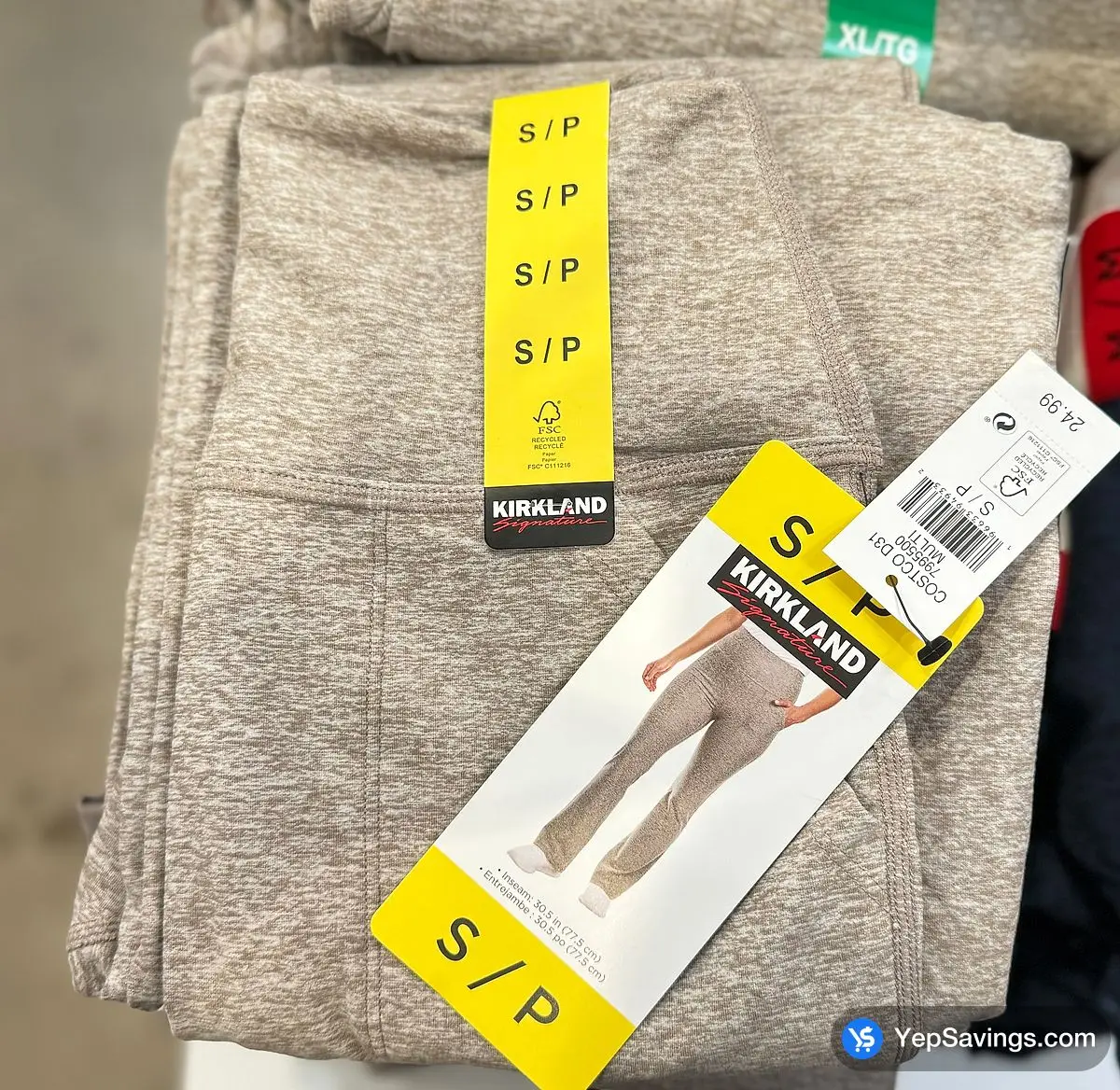 Costco KIRKLAND SIGNATURE BRUSHED FLARE PANT + LADIES SIZES S - XXL - Canada (ITM 7995504)