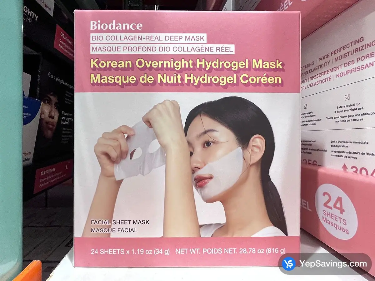 Costco BIODANCE BIO COLLAGEN MASK 24 masks - Canada (ITM 1859657)