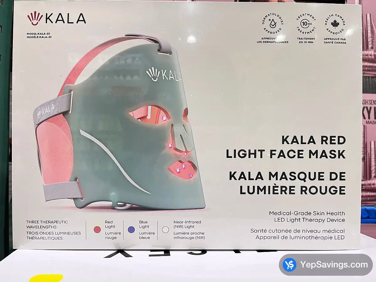 Costco KALA THERAPY RED LIGHT THERAPY MASK - Canada (ITM 1829771)