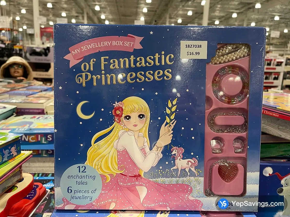 Costco MY JEWELLERY BOX SET FANTASTIC PRINCESSES PRINCESSES OF NATURE - Canada (ITM 1827038)