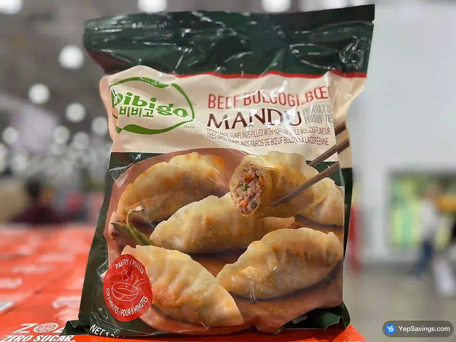 Costco CJ BIBIGO BEEF BULGOGI MANDU 1.36 kg - Canada (ITM 5638856)