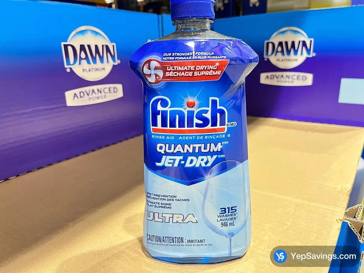 Costco JET DRY QUANTUM RINSE AGENT 946 mL - Canada (ITM 2964544)