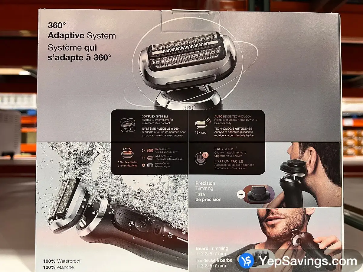 BRAUN SHAVER KIT SERIES 7 ITM 1723990 at Costco