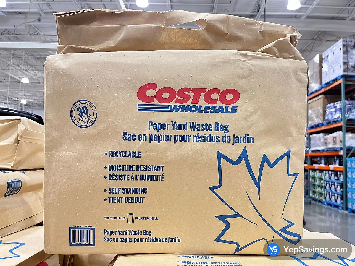 Costco LAWN / LEAF BAGS PACK OF 30 - Canada (ITM 1897026)