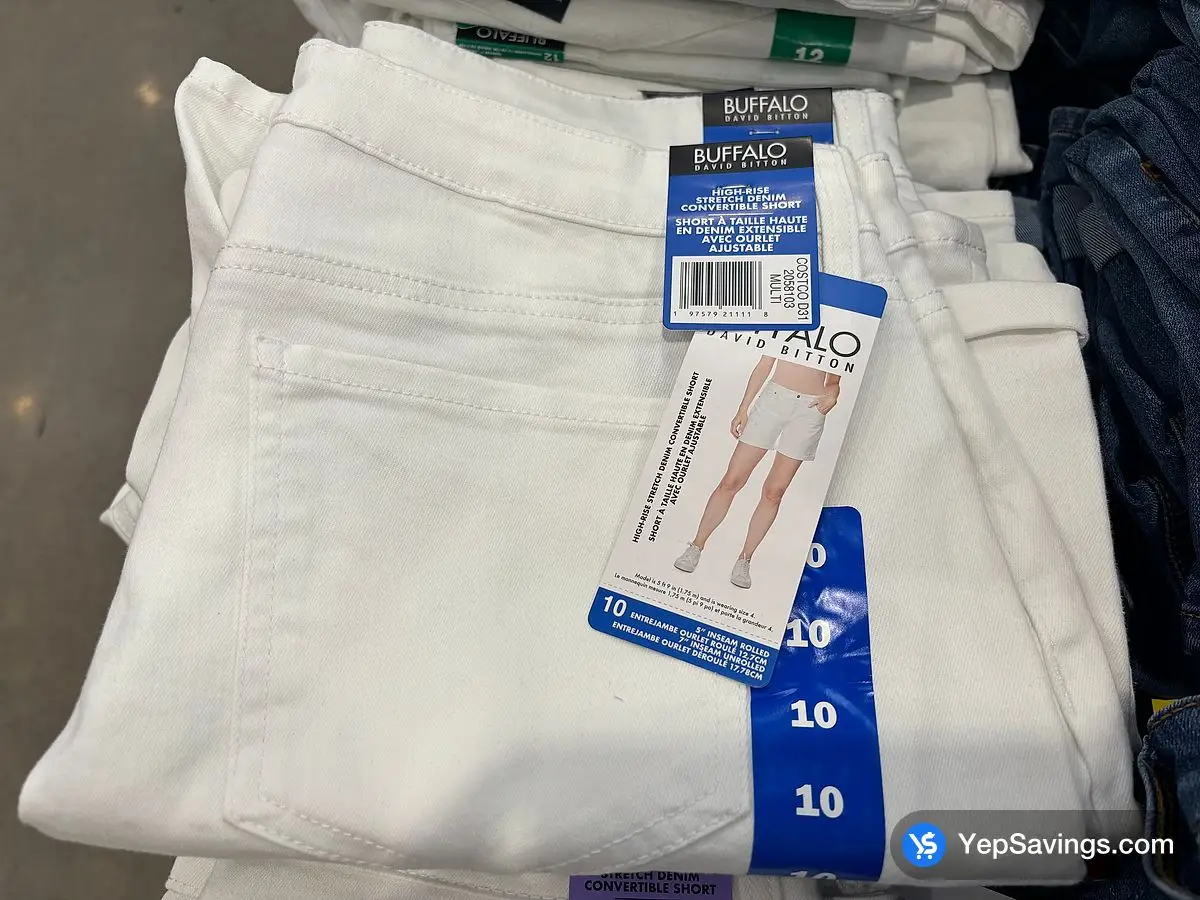 Costco BUFFALO DENIM SHORT + LADIES SIZES 4-16 - Canada (ITM 2058105)