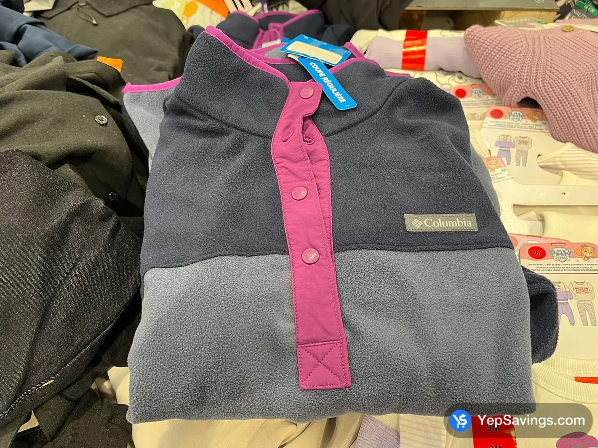 Costco COLUMBIA FLEECE PULLOVER LADIES SIZES S - XL - Canada (ITM 1794079)