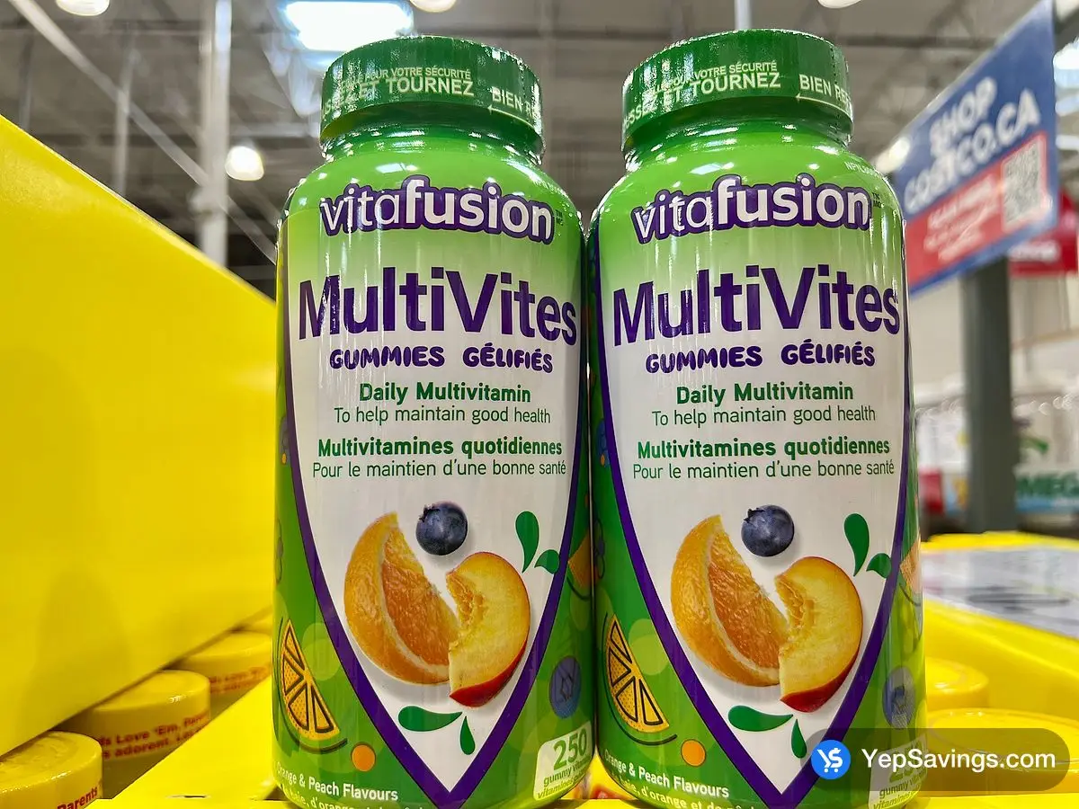 Costco VITAFUSION ADULT MULTIVITAMIN 250 GUMMY CHEWS - Canada (ITM 5696621)