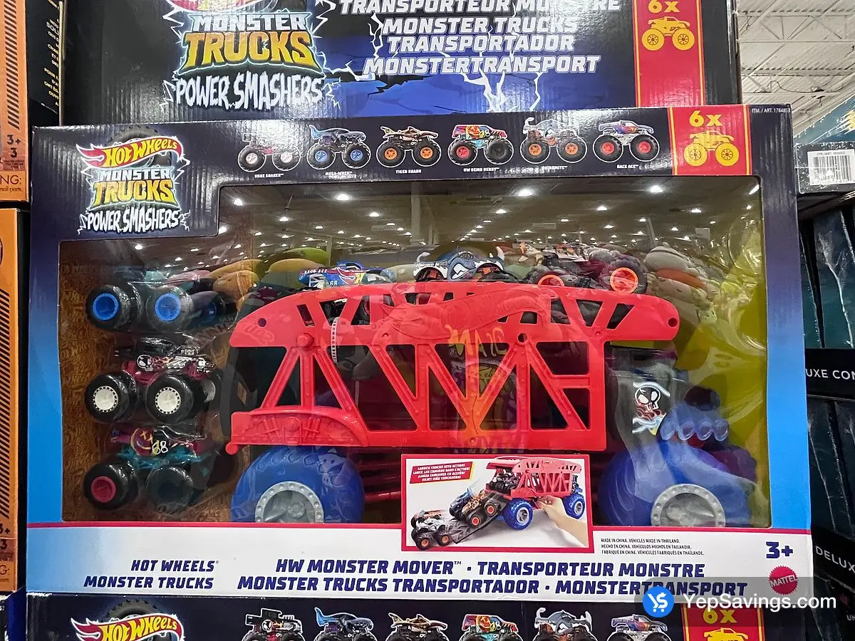 Costco HOT WHEELS BONESHAKER MONSTER TRUCK MOVER - Canada (ITM 1784853)