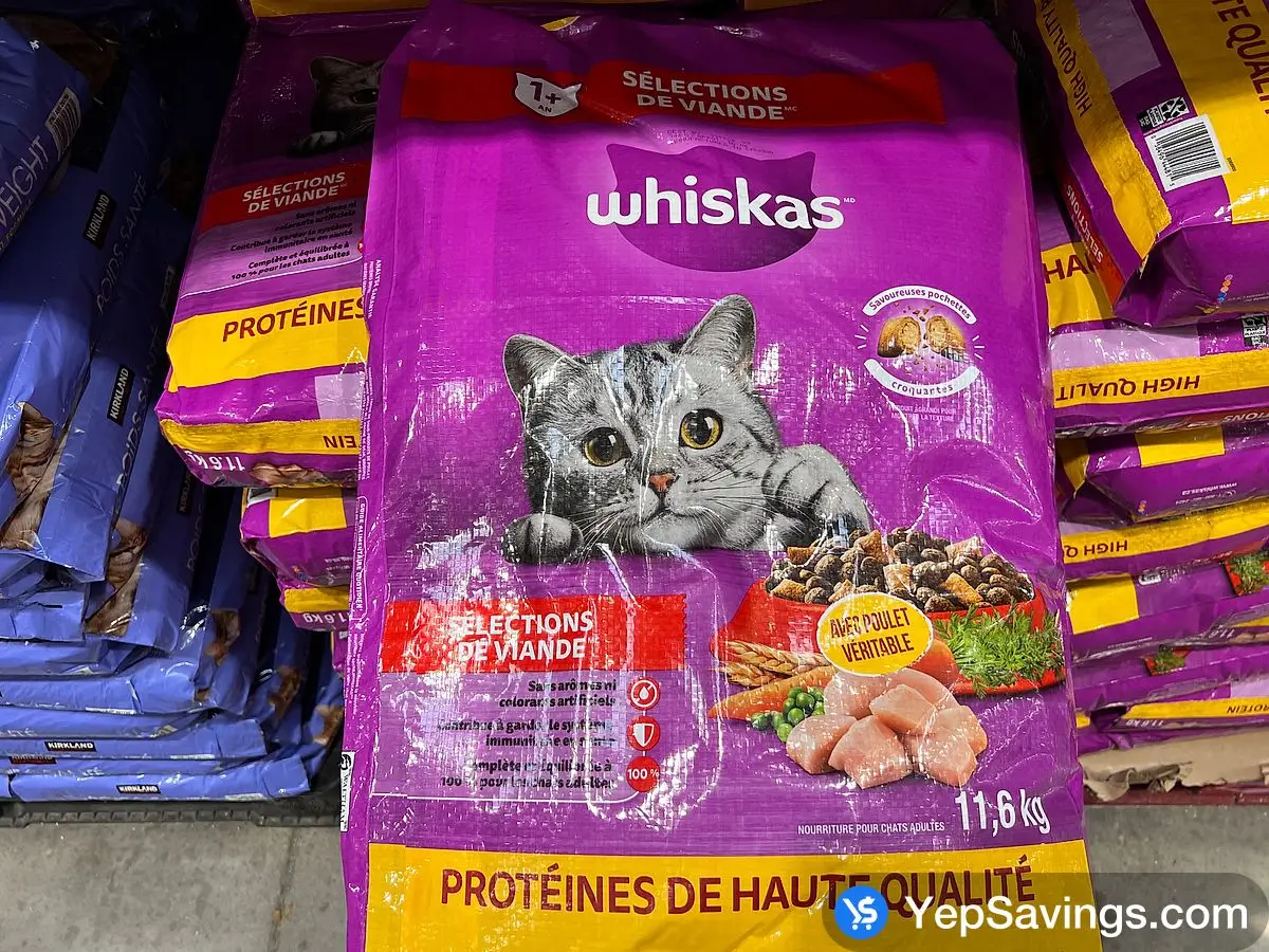 WHISKAS MEATY SELECTIONS CAT FOOD ITM 1136350 at Costco
