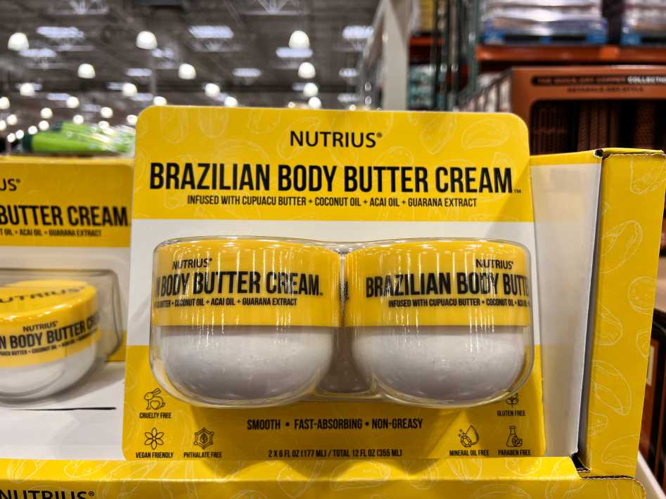 NUTRIUS BRAZILIAN BODY CREAM 2 x 177 mL ITM 1647871 at Costco