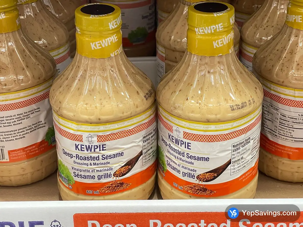 Costco KEWPIE DEEP ROASTED SESAME DRESSING 887 mL - Canada (ITM 1906153)