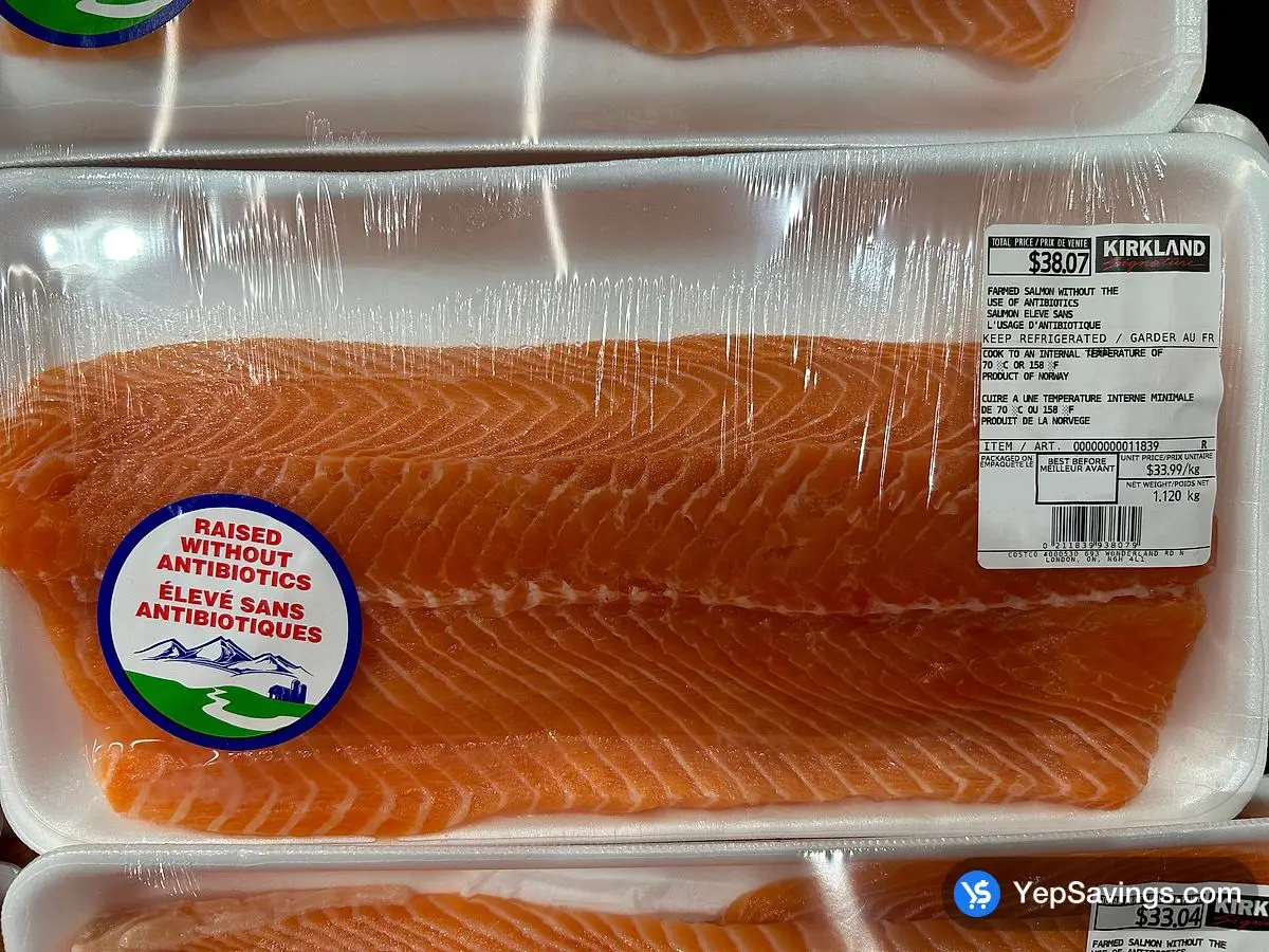 Costco RWA SALMON FILLET - Canada (ITM 11839)