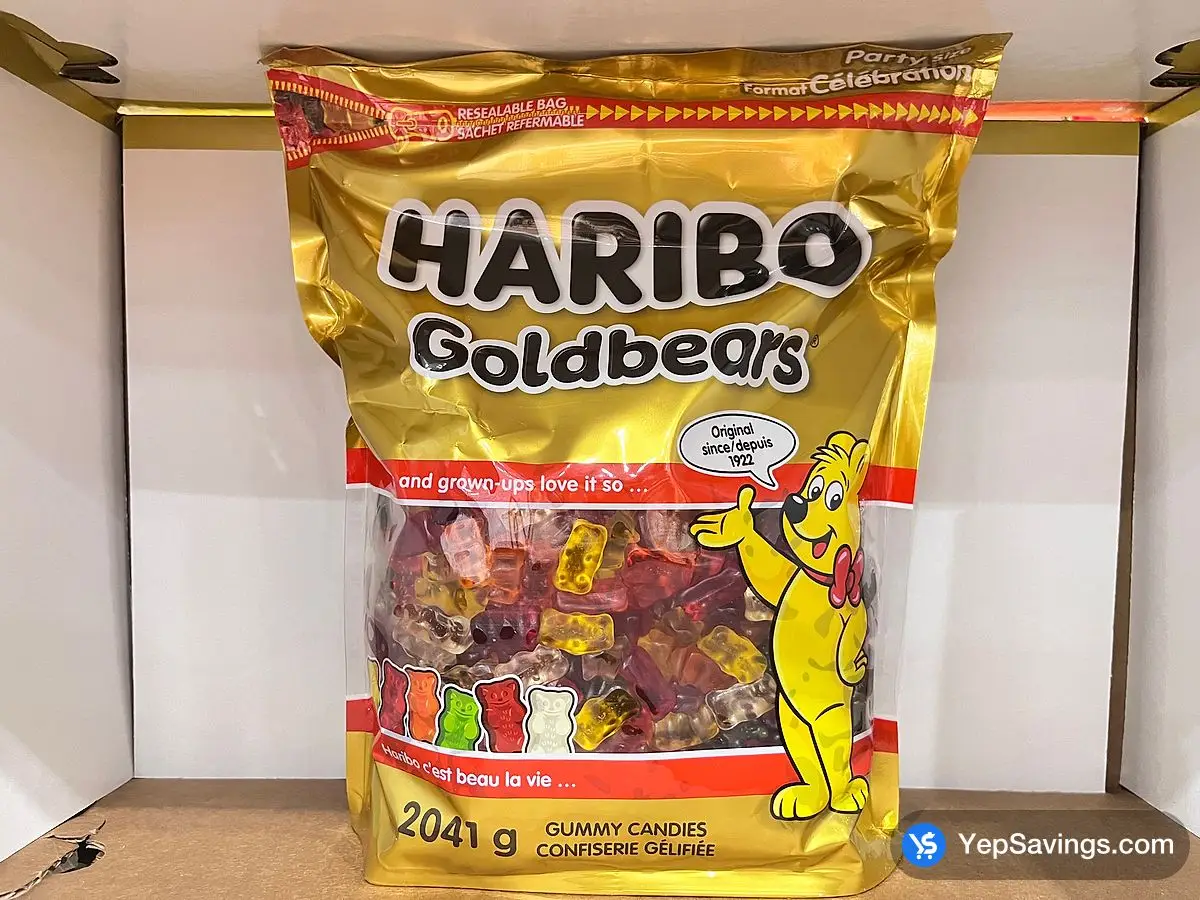 Costco HARIBO GOLDBEARS GUMMIES 2 kg - Canada (ITM 1764271)