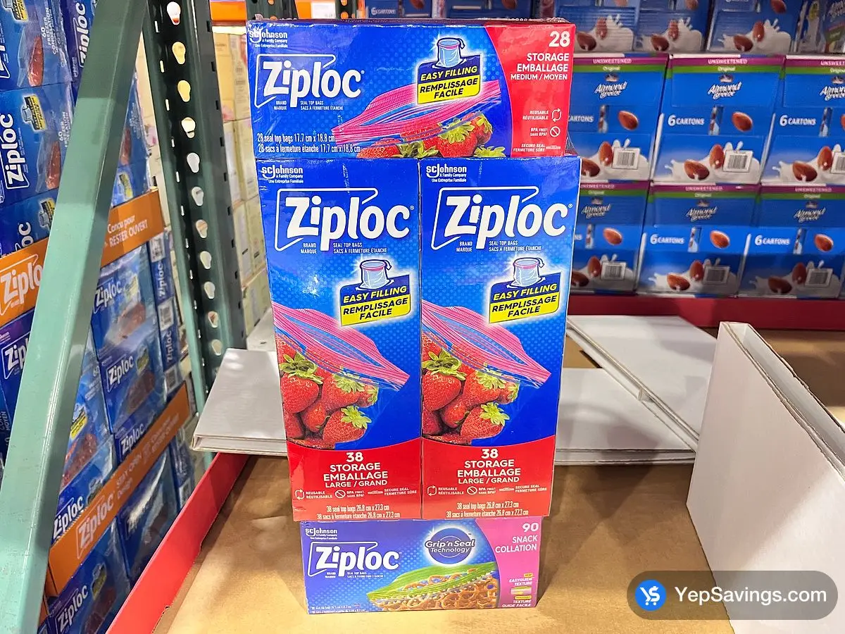 ZIPLOC PANTRY ACK PACK OF 194 ITM 1272880 at Costco