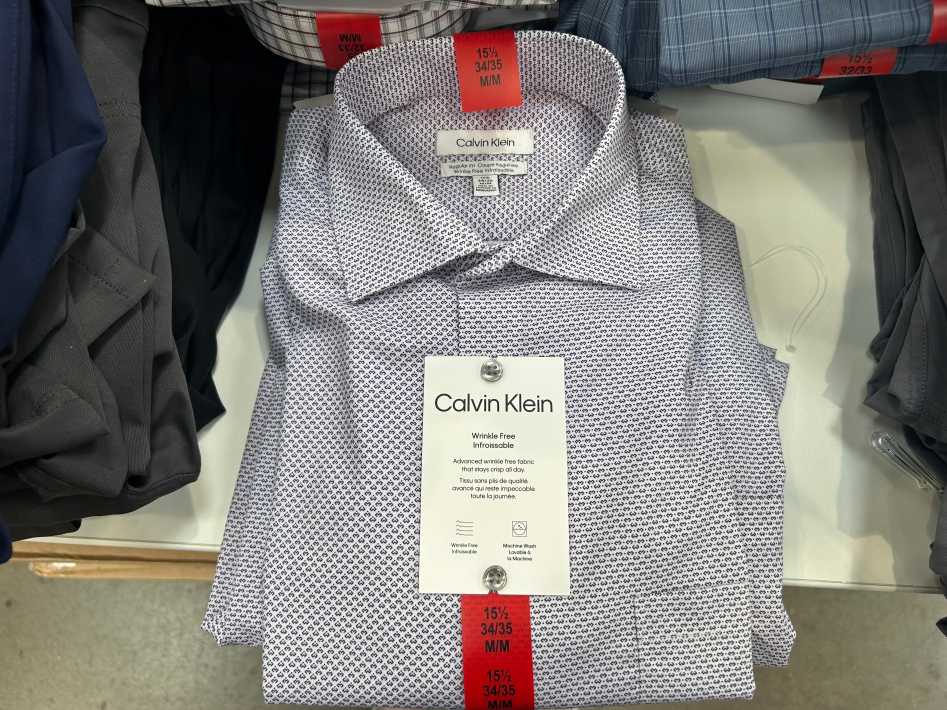 Costco CALVIN KLEIN DRESS SHIRT + MENS SIZES 15-17.5 - Canada (ITM 3473842)
