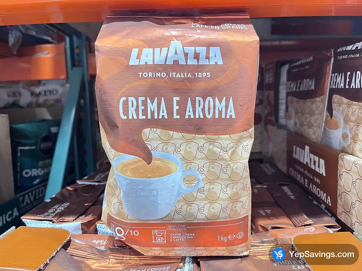 LAVAZZA CREAM & ARMORA COFFEE 1 kg ITM 599010 at Costco