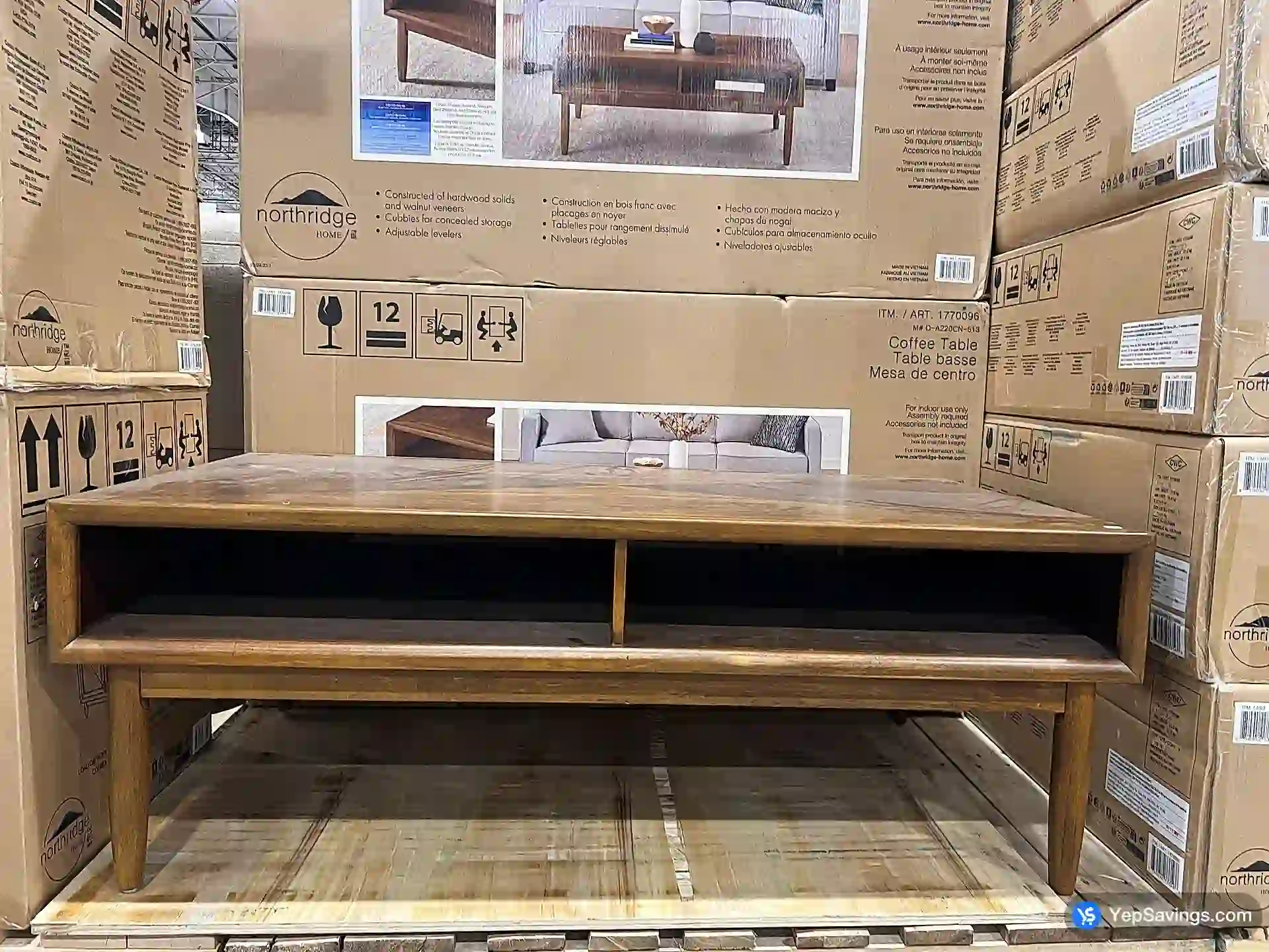 Costco NORTHRIDGE HOME - LUNA COFFEE TABLE 1 BOX - Canada (ITM 1770096)