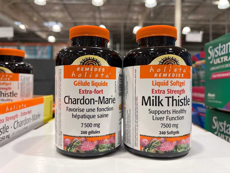 HOLISTA MILK THISTLE ES 250 mg 240 softgels ITM 3212581 at Costco