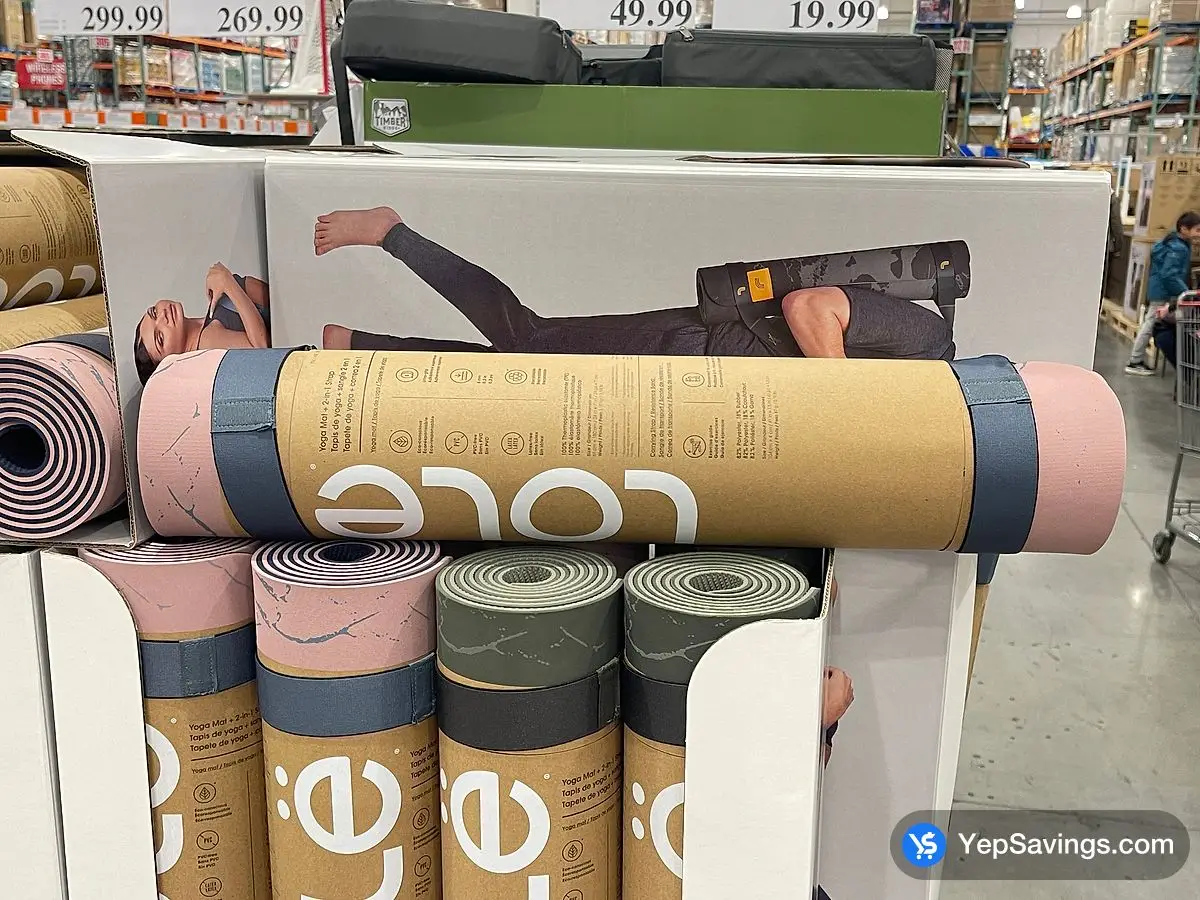 Costco LOLE YOGA MAT INCLUDES 2 IN 1 STRAP - Canada (ITM 1813253)