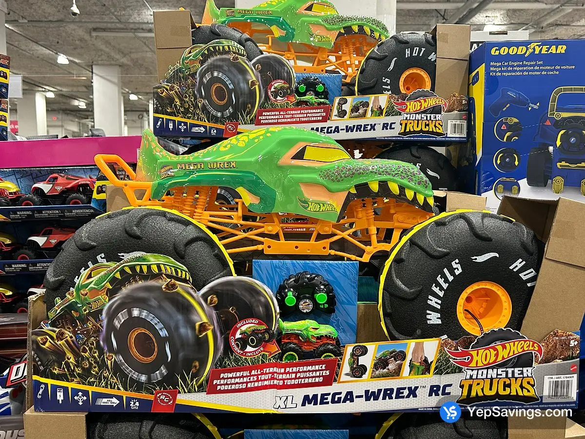 Costco HOT WHEELS XL MEGA - WREX MONSTER TRUCK - Canada (ITM 1784909)