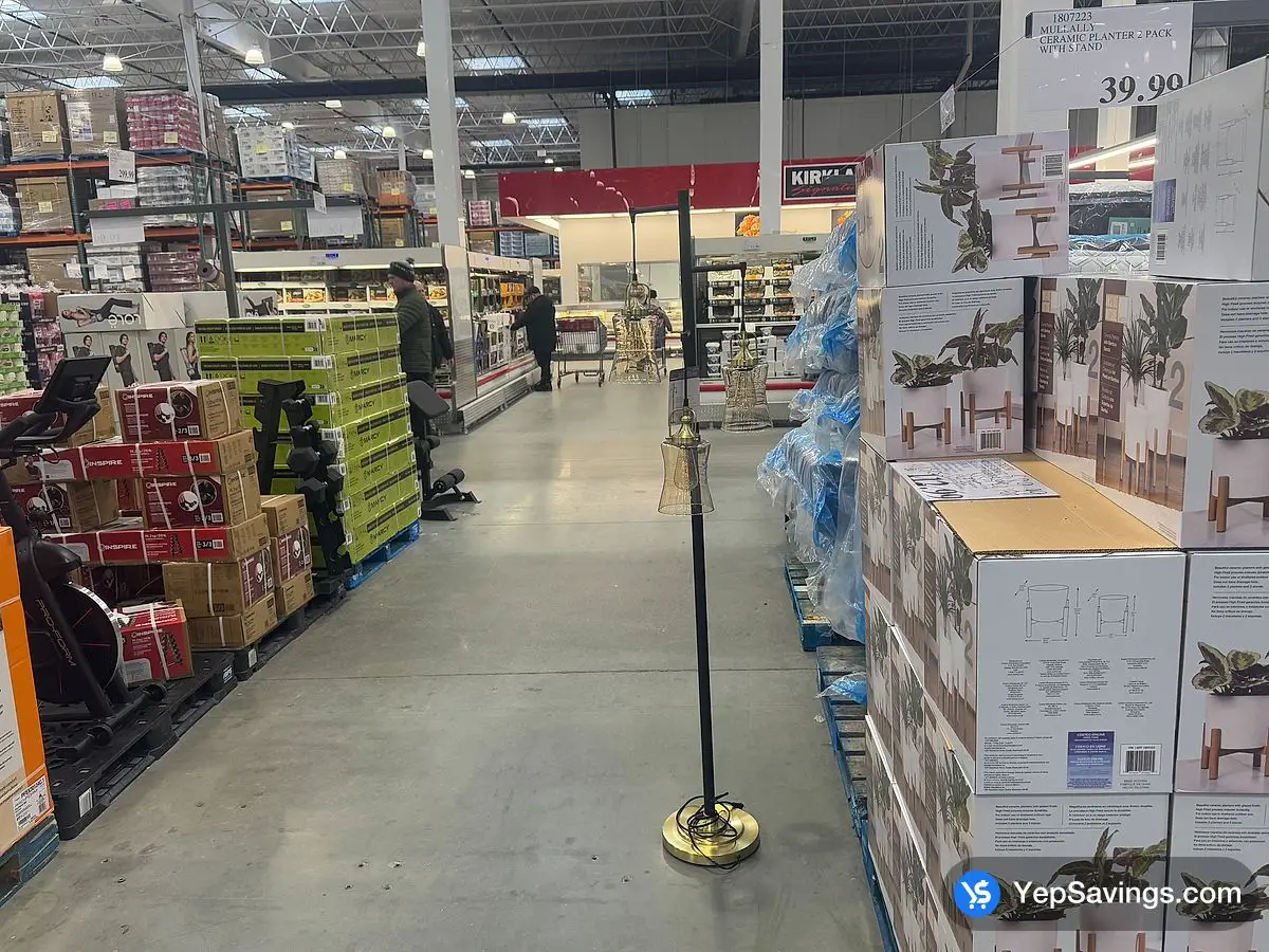 Costco STYLE CRAFT 3-LIGHT FLOOR LAMP 1 BOX - Canada (ITM 1783230)
