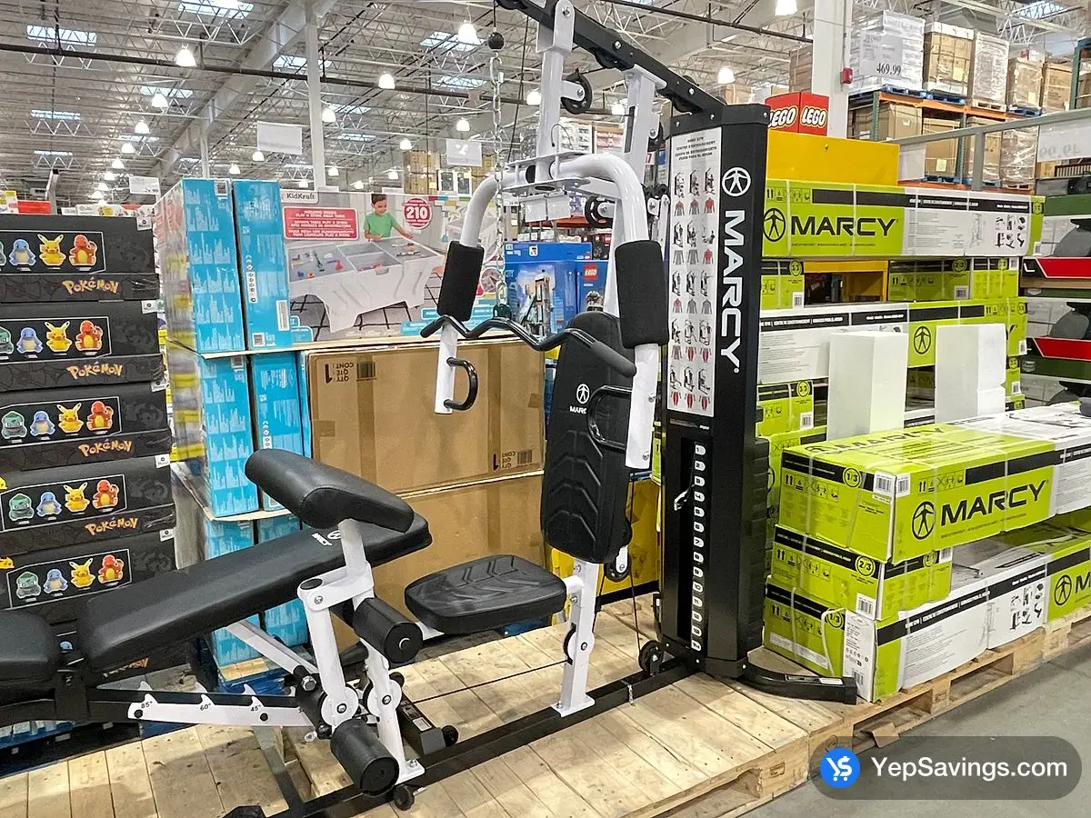 Costco MARCY HOME GYM 67.5KG ( 150LB ) 3 BOXES - Canada (ITM 1819407)