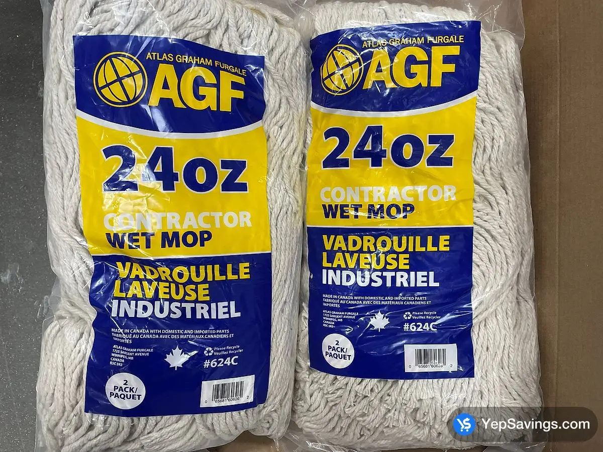 Costco FURGALE WET MOP REFILL PACK OF 2 - Canada (ITM 54225)