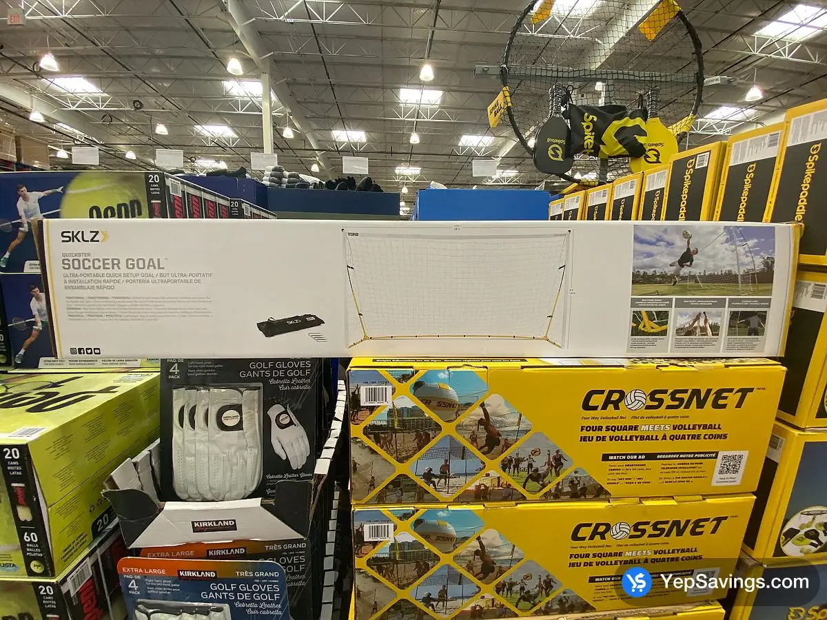 Costco SKLZ QUICKSTER SOCCER TRAINER GOAL 3.6m x 1.8m - Canada (ITM 1834353)