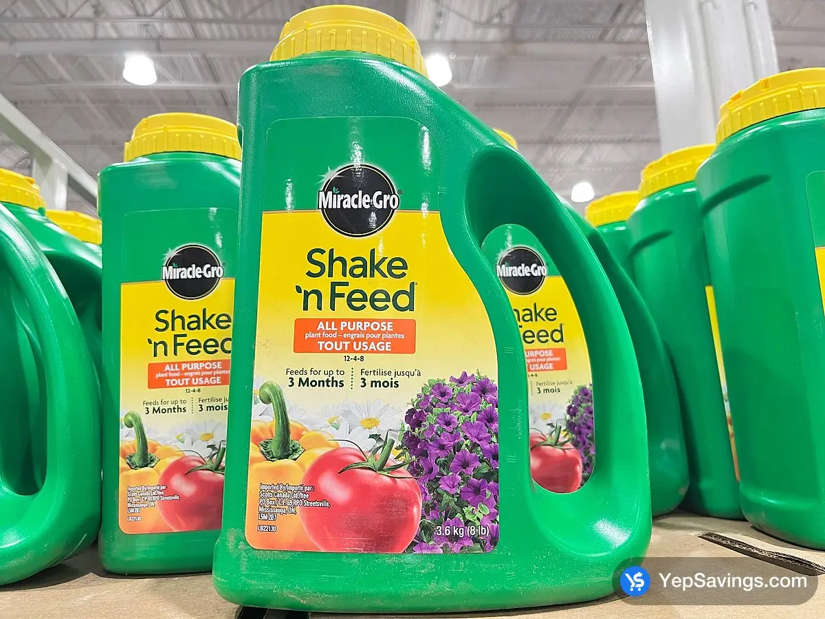 Costco MIRACLE - GRO SHAKE'N FEED 3.6KG - Canada (ITM 7199639)