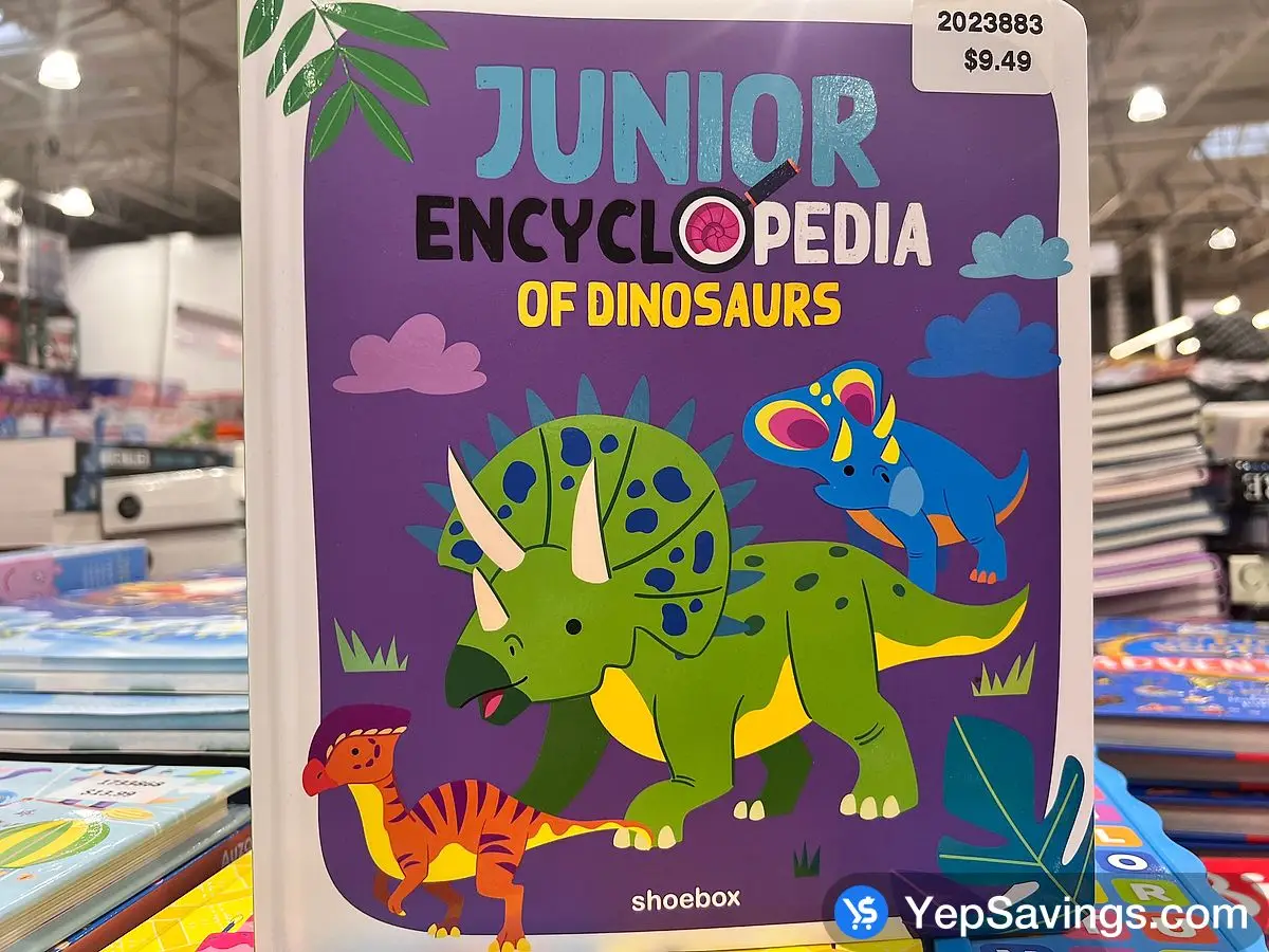 Costco JUNIOR ENCYCLOPEDIA SHOEBOX SAPCE/DINOSAURS - Canada (ITM 2023883)