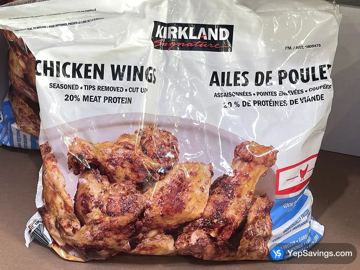 Costco KIRKLAND SIGNATURE CHICKEN WINGS 3 kg - Canada (ITM 1805475)
