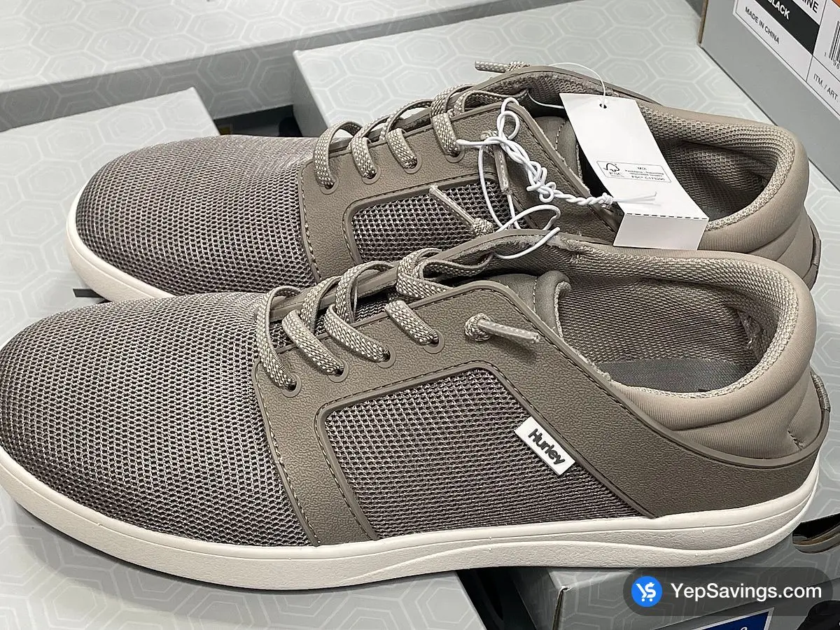 Costco HURLEY LACE UP SHOE MENS SIZES 8-13 - Canada (ITM 1851109)