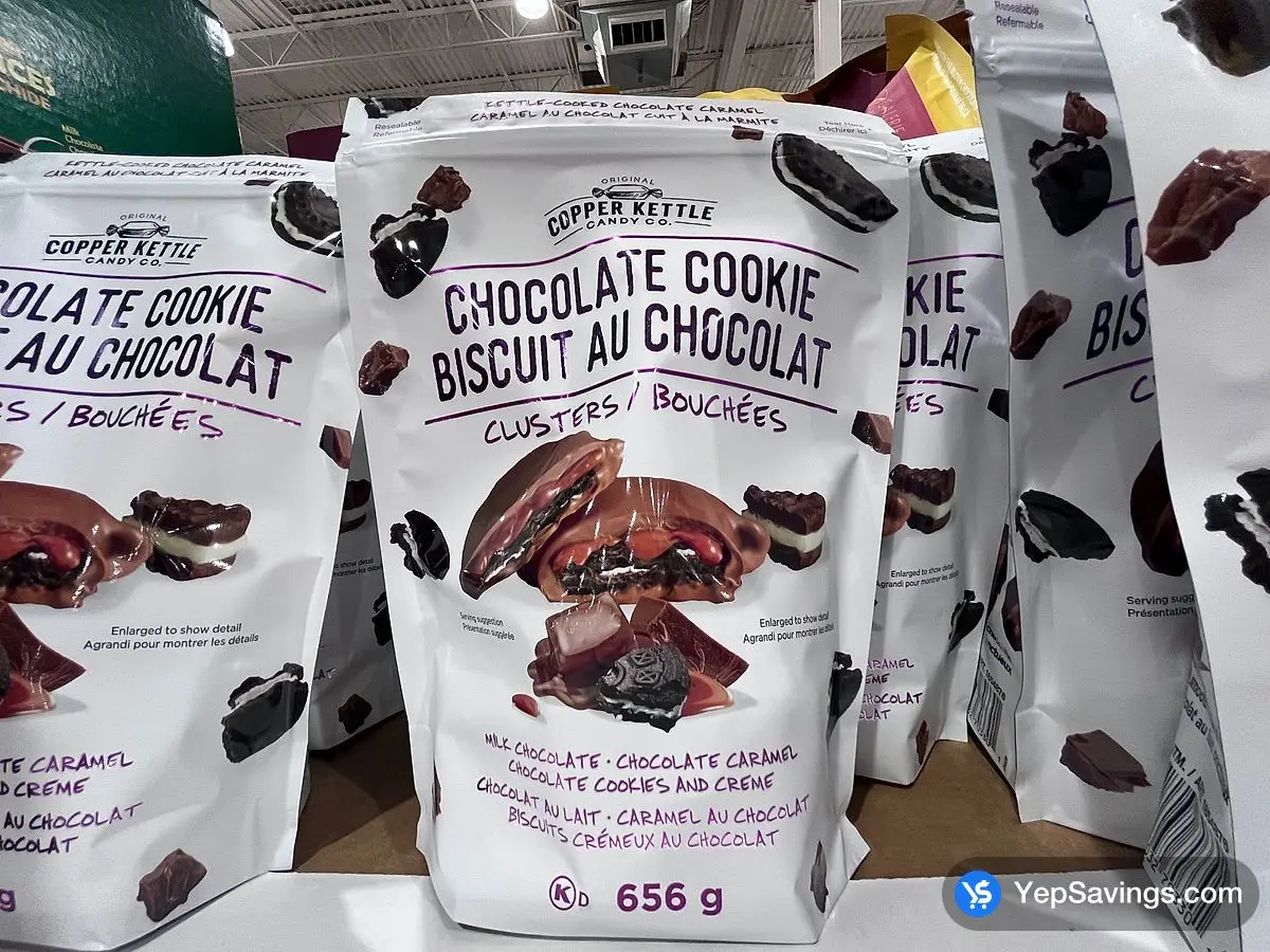 Costco COPPER KETTLE CHOC COOKIE CLUSTERS 656 g - Canada (ITM 1854876)