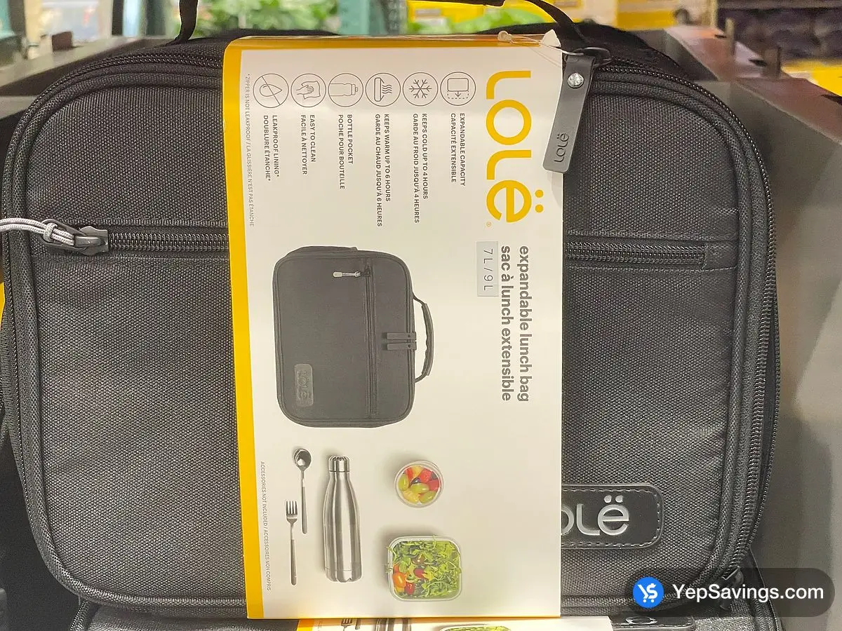 Costco LOLE LUNCH BAG 8L CAPACITY - Canada (ITM 1833011)