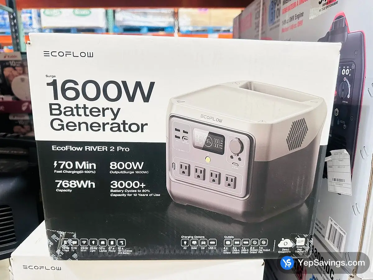 ECOFLOW RIVER 2 PRO POWERSTATION ITM 7410002 at Costco